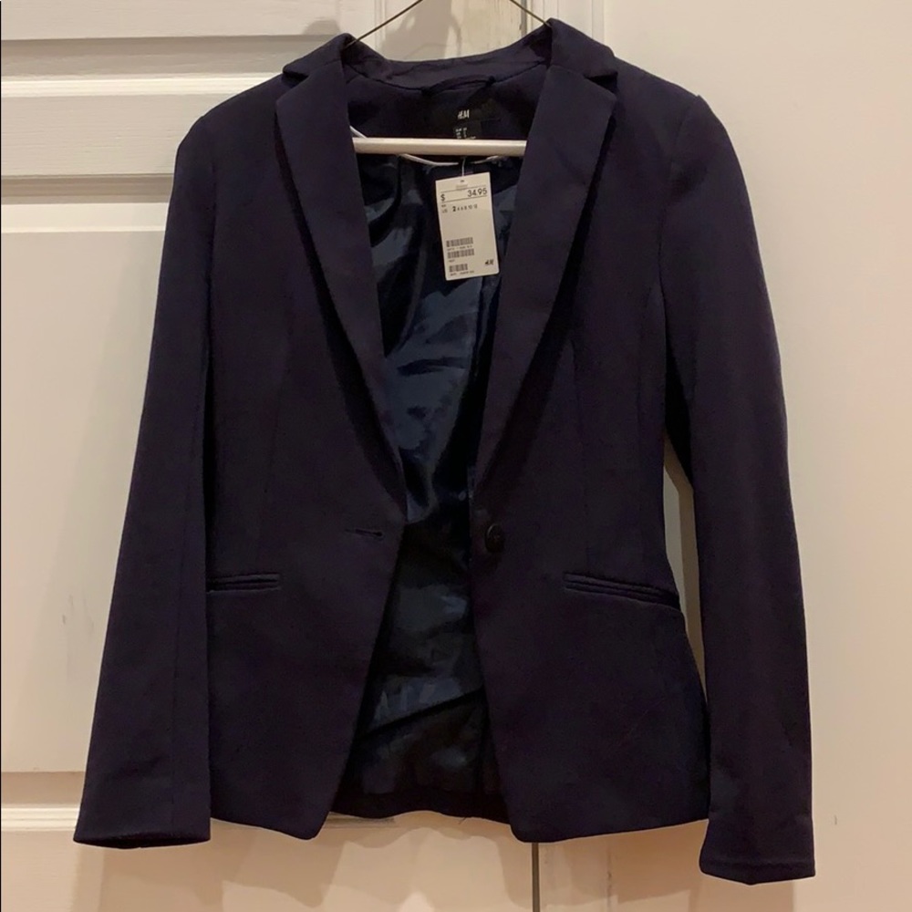 Navy H&M Women's Blazer